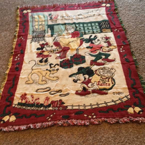 Santa’s Workshop Afghan New